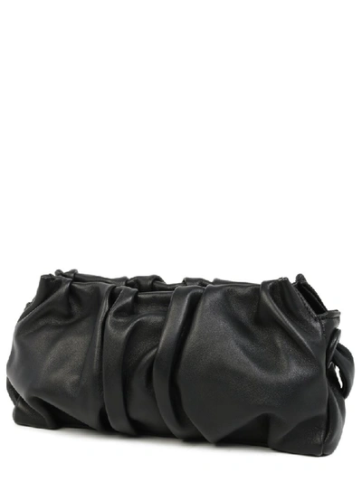 Elleme Black Leather Shoulder Bag