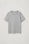 Cos Regular Fit T-shirt In Grey