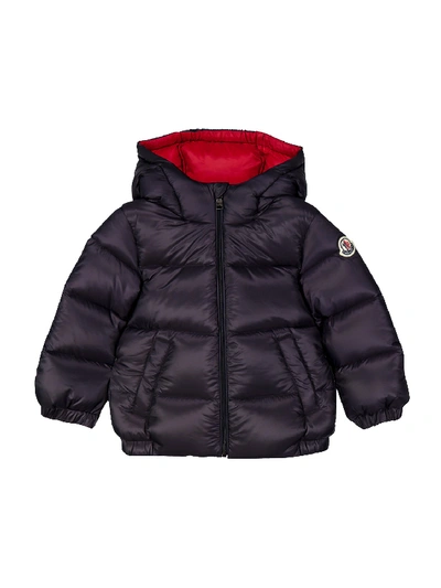 Moncler Kids Down Jacket New Macaire For Boys In Blue