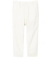 Nili Lotan Luna Pant In Eggshell In White