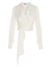 ALEXANDRE VAUTHIER ALEXANDRE VAUTHIER WOMEN'S WHITE TOP,203TO130001931103OFFWHITE 40