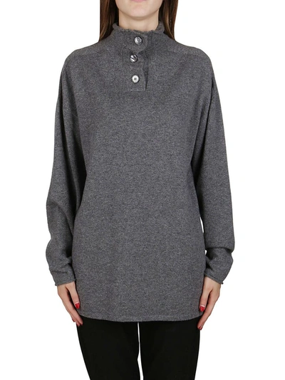 Agnona Women's Grey Cashmere Sweater