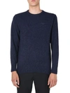 Barbour "tisbury" Sweater In Blue