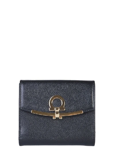 Ferragamo Womens Black Wallet