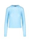 PRADA PRADA WOMEN'S LIGHT BLUE POLYAMIDE SWEATER,P24B1U2021XABF0AE7 44