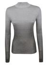 PACO RABANNE PACO RABANNE WOMEN'S SILVER VISCOSE JUMPER,20AMPU101ML0065P040 XS