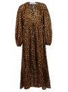 ZIMMERMANN ZIMMERMANN WOMEN'S BROWN SILK DRESS,8173DAMELEO 0