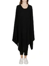 AGNONA AGNONA WOMEN'S BLACK CASHMERE PONCHO,MM000200K120AK09 UNI