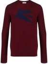 ETRO ETRO MEN'S BURGUNDY WOOL SWEATER,1M92097270300 XL