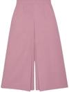 GUCCI GUCCI WOMEN'S PINK SILK PANTS,619498ZAD885128 44