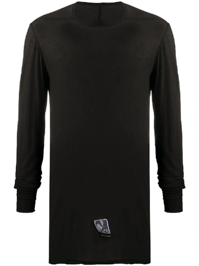 Rick Owens Drkshdw Performa Jumbo T-shirt In Black