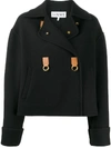 LOEWE CROPPED DOUBLE-BREASTED JACKET