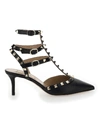 VALENTINO GARAVANI ROCKSTUD HEELED PUMPS,11482010