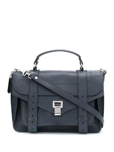 Proenza Schouler Medium Ps1+ Tote Bag In Black