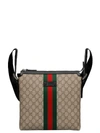 GUCCI WEB GG SUPREME SHOULDER BAG,11481699