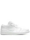 Jordan Air  1 Low "triple White" Sneakers In White