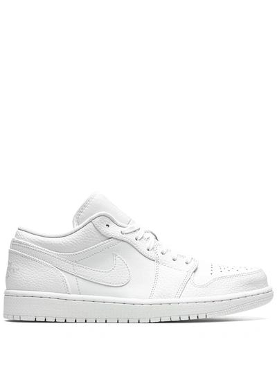 JORDAN AIR JORDAN 1 LOW "TRIPLE WHITE" SNEAKERS