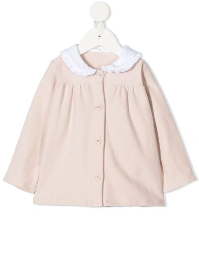 Douuod Babies' Peter Pan Collar Blouse In Pink