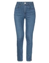 3x1 Nyc Woman Jeans Blue Size 26 Cotton, Elastomultiester, Lycra In Blue