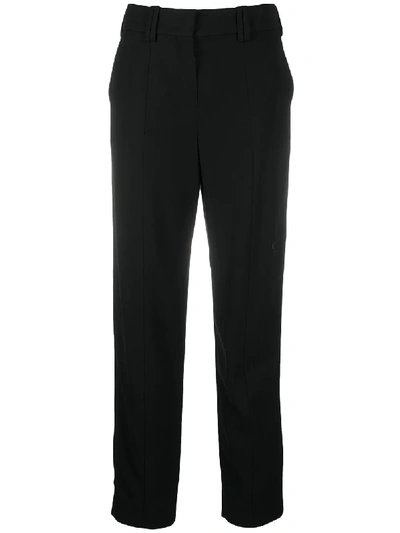 Balmain Tailored Straight-leg Trousers In Black