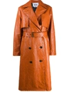 MSGM BELTED TRENCH COAT