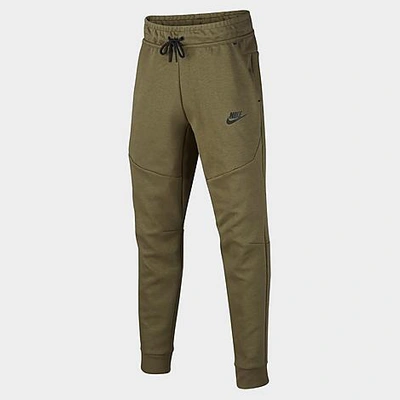 Nike Kids'  Boys' Sportswear Tech Fleece Jogger Pants In Green