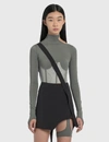 HYEIN SEO LONG SLEEVE TOP WITH CORSET