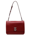 BURBERRY BURBERRY WOMEN'S RED LEATHER SHOULDER BAG,8030187 UNI