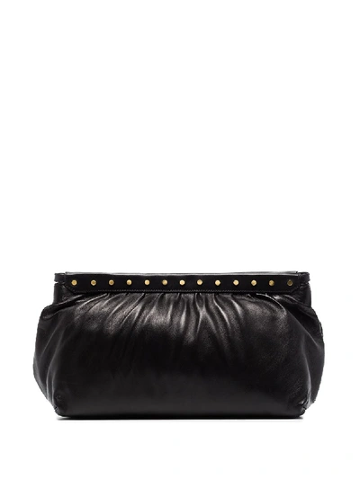 Isabel Marant Laz Clutch Bag In Black