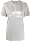 ALPHA INDUSTRIES LOGO GRAPHIC PRINT T-SHIRT