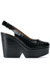 CLERGERIE DYLAN PLATFORM SANDALS