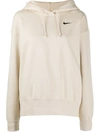 NIKE SWOOSH LOGO LONG-SLEEVED HOODIE