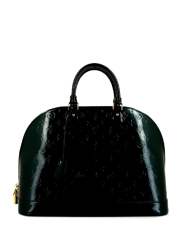Pre-Owned Louis Vuitton Pre-owned Alma Tote Bag In Black | ModeSens