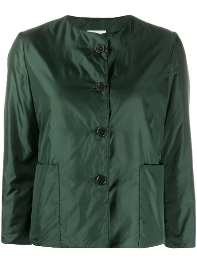 Aspesi Cropped-bomberjacke In Green