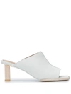 JACQUEMUS SQUARE-TOE MULES