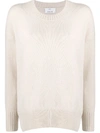 ALLUDE CASHMERE LONG-SLEEVE JUMPER