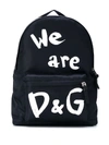 DOLCE & GABBANA D&G-PRINT BACKPACK