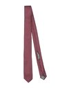 Dolce & Gabbana Man Ties & Bow Ties Burgundy Size - Silk In Maroon