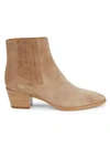 Rag & Bone Rover Suede Ankle Boots In Camel