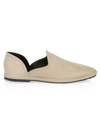 THE ROW FRIULANE LEATHER BALLET FLATS,400012843001