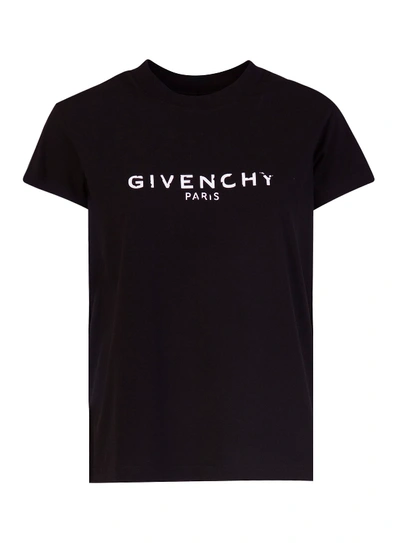 Givenchy T-shirt Classic Vintage In Nero