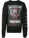 Haculla Logo Graphic Print Sweatshirt In Black