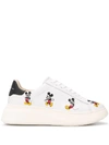 MOA MASTER OF ARTS MICKEY MOUSE PRINT SNEAKERS