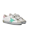 GOLDEN GOOSE SUPERSTAR STRAPPED SNEAKERS