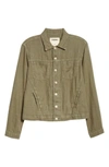 L AGENCE CELINE SLIM LINEN JACKET,1321FLI