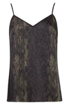 ALLSAINTS TAMI MASALA SNAKE PRINT TOP,WM273S