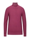 Jeordie's Turtleneck In Mauve