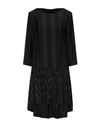 MANILA GRACE MANILA GRACE WOMAN MINI DRESS BLACK SIZE 2 VISCOSE,15065602HH 4