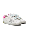 GOLDEN GOOSE SUPERSTAR STRAPPED SNEAKERS