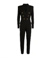 BALMAIN DOUBLE-BREASTED JUMPSUIT,15782275